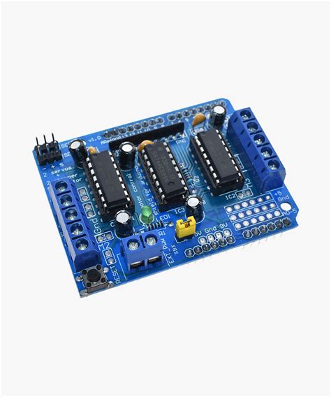L293d 4 Channels Motor Driver Shield For Arduino Uno Diy Circuit Mall