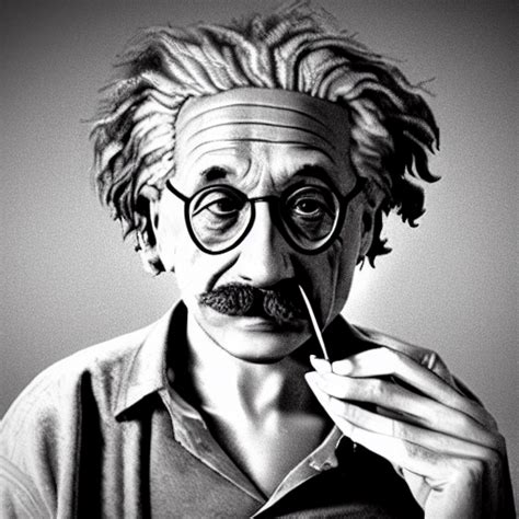 Krea Ai Hipster Albert Einstein Smoking A Joint Gta Artst