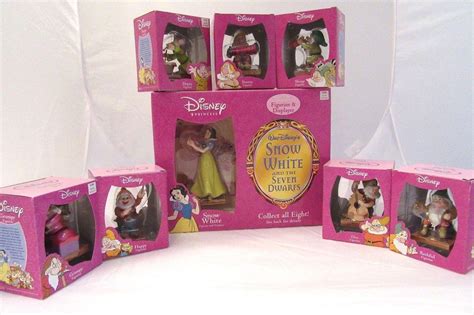 Disney Snow White And The Seven Dwarfs 65th Anniversary Complete Set Nib 1844932514
