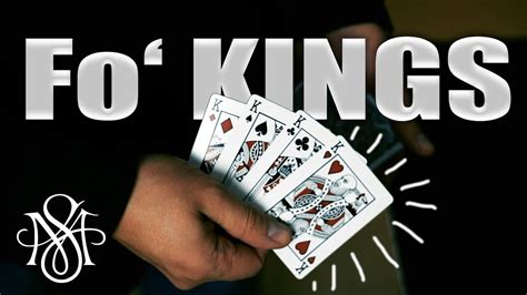 There used to be a complex mind reading card thing way back when dancing babies were popular, can't remember tho. CRAZY FO' KINGS | Magic Trick | Marc Sueper | Four Card Trick - YouTube
