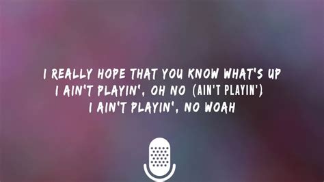 Chris Brown Hope You Do Lyrics Lyrics Video Youtube