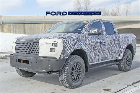 Left Hand Drive 2023 Ford Ranger Raptor Prototype Spied For The First