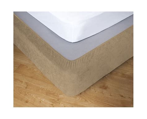 Apartmento Stretch Valance Double Bed Base Cover Flax Au