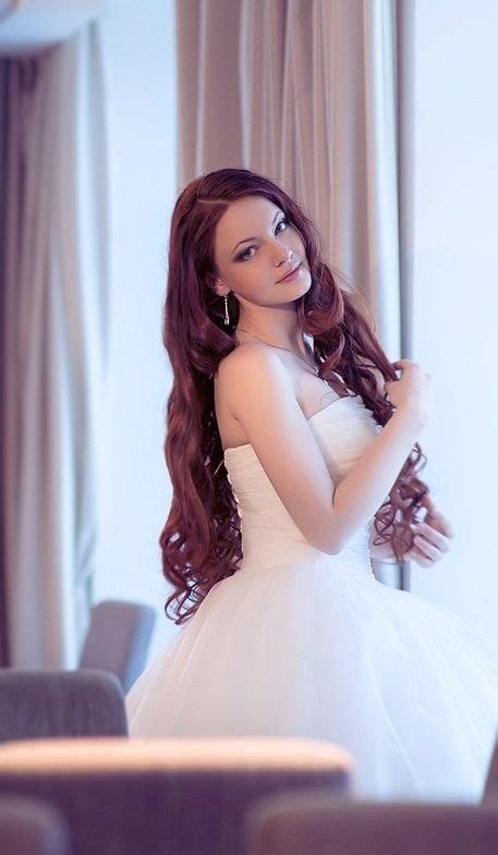 Galina Rogozhina Beautiful Red Hair Long Hair Styles Wedding Hairstyles