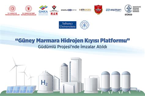 Güney Marmara Hidrojen Kıyısı Platformu Güdümlü Projesinde İmzalar