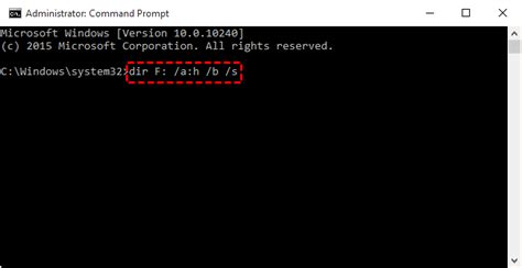 How To｜show Hidden Files Using Command Lines In Windows Pc
