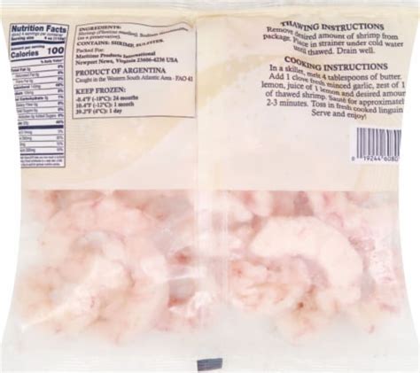 Ocean Bonnie® Argentine Red Shrimp 16 Oz Harris Teeter
