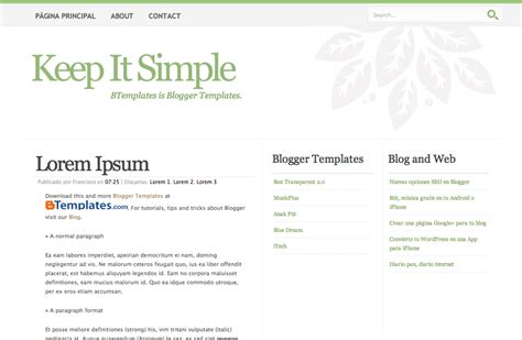 8 Free Blogger Templates Worth Exploring The Content Marketing Blog