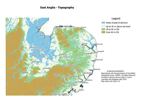 Mapa anglii i irlandii , płaskorzeźba,anglia scotia ,sygnowana. St Edmundsbury Local History - Introduction to home GIS ...