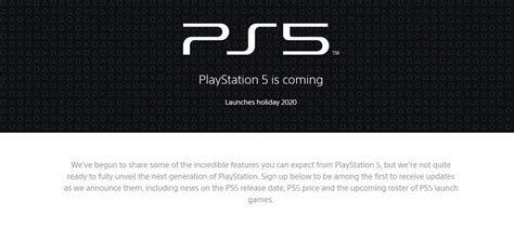 La Página Oficial De Playstation 5 Ya Está Disponible Hobby Consolas