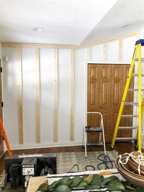 How To Install Board And Batten As An Accent Wall Board And Batten
