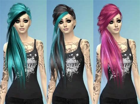 Recolor Sceneemo Side Hair Mesh Needed The Sims 4 Catalog Scene