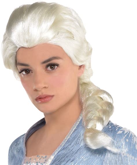 Frozen 2 Elsa Halloween Costume Wig Party City