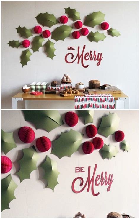20 The Best Diy Christmas Wall Decor Ideas Sweetyhomee