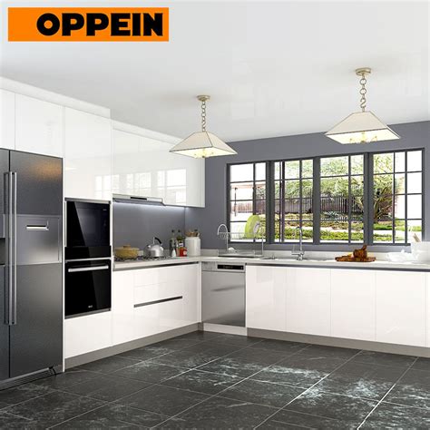 Modern all white kitchen ideas. China Kitchen Renovation Ideas Australian Project Shinny ...