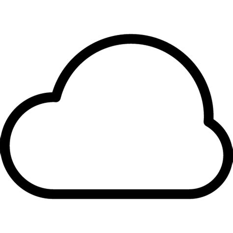 Cloud Icon Line Iconset Iconsmind