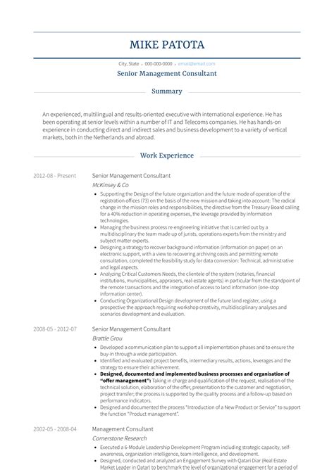 Maybe you would like to learn more about one of these? Project Manager Consultant Cv Template - Contoh Gambar ...