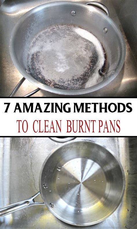 7 Amazing Methods To Clean Burnt Pans Cleaningisfun Cleaning Burnt