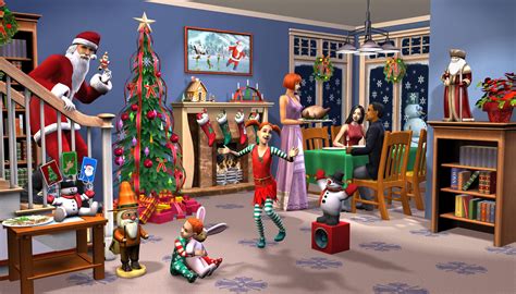 The Sims 2 Happy Holiday Stuff Assets