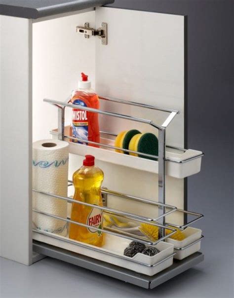 ORDENAR EL ARMARIO BAJO FREGADERO: VARIAS SOLUCIONES. Optar por