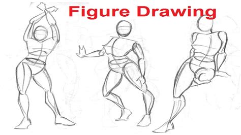 How To Draw Human Body For Beginners How To Draw A Human Body Cartoon