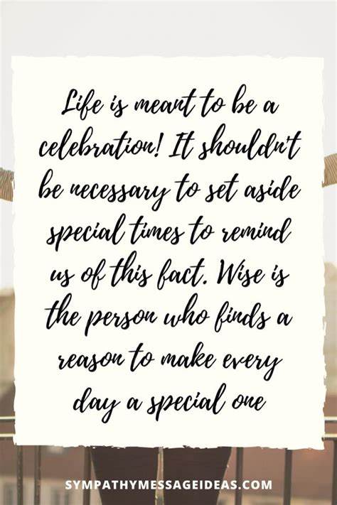 The 45 Most Inspiring Celebration Of Life Quotes With Images