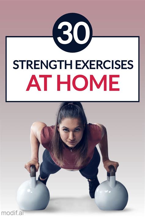 Pinterest Pin Strength Exercises Template Mediamodifier