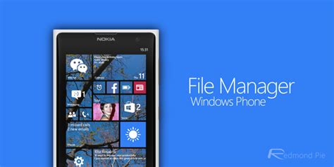 Official File Manager App For Windows Phone Now Available Download