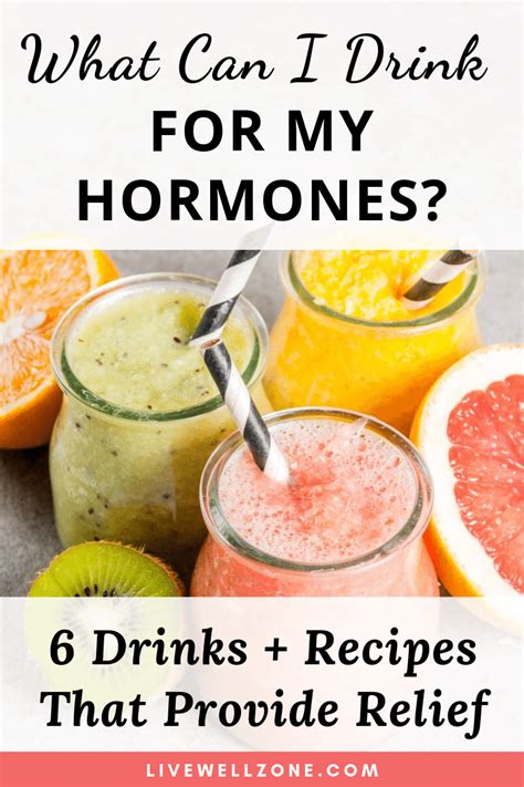 Drinks To Balance Hormones Naturally Recipes Hormone Balancing Hormone Balancing