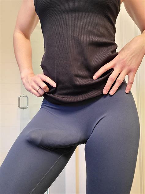 Blue Yoga Pants Bulge Pbr225