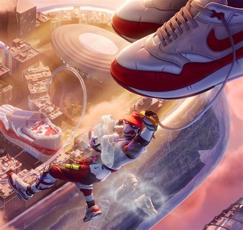 Fortnite And Nike Unveil The Immersive Airphoria Gaming Map Subtitle