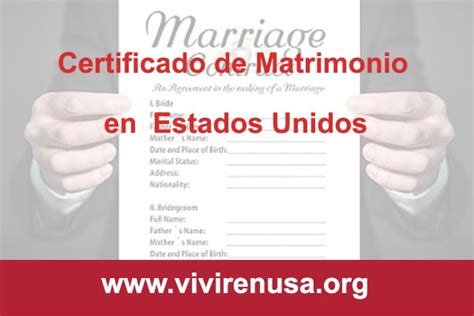 ⊛ Cómo Conseguir El Certificado De Matrimonio En Estados Unidos【2023】