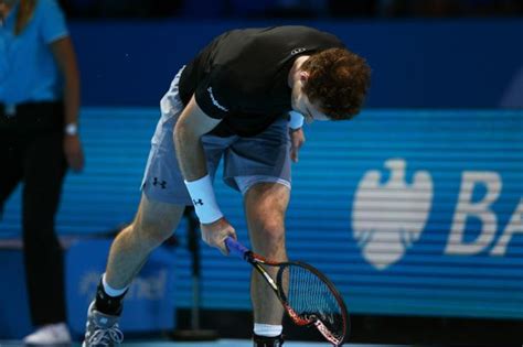 Andy Murray Smashes Racquet In Frustration As He Crashes Out Of Atp