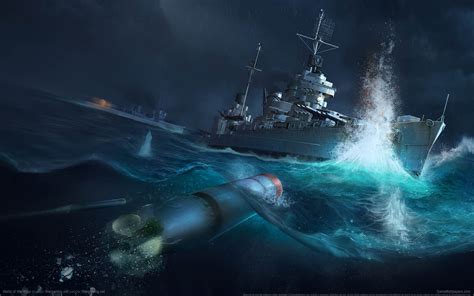 Sea 1080p World Of Warships Battle Of Tassafaronga The Battle At