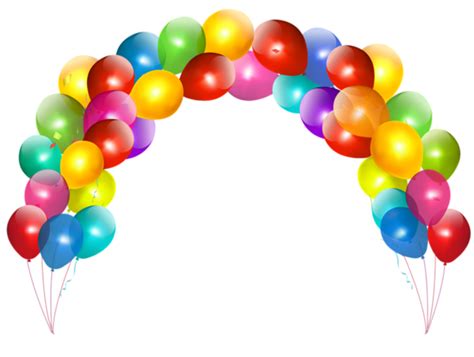 Balões Arco De Balão Colorido Png Imagens E Br