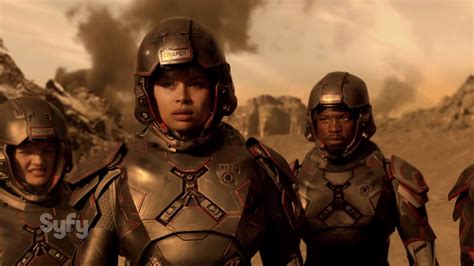 Gives Us More Super Thriller Of The Expanse Season 2 Martian Power Armor Fantastic Close Ups
