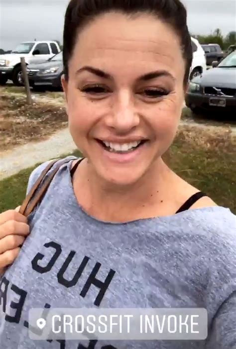 Big Brother Star Christmas Abbott Goes To Crossfit On Due Date