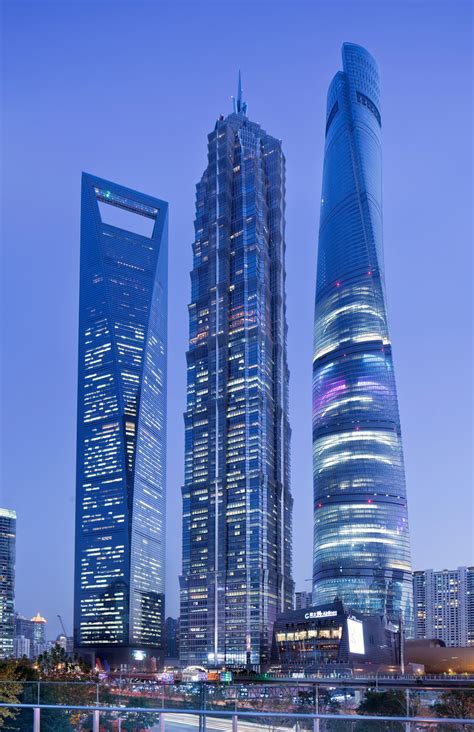 Completed in 2008, the center was. World's second-tallest building completed in Shanghai ...