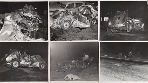 Never Released Photos Of James Deans Fatal Car Crash Go Up For Auction