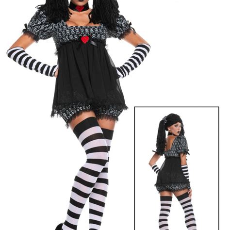 Exclusive Sexy Gothic Rag Doll Costume Halloween Costume Ideas 2023