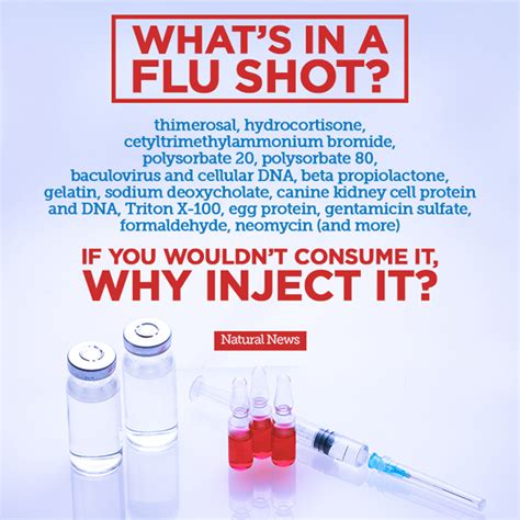 It does seem to be the case that you cannot be sick with two viruses at once. What's in a Flu Shot?