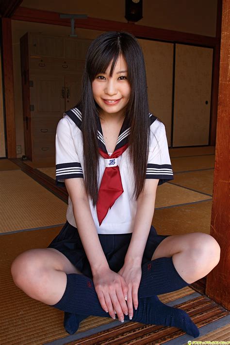 Lemon Mizutama Japanese Sexy Idol Sexy Japanese School Girl Uniform Fashion Photo Shoot Part 1 Photo