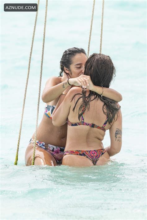Barton Hanson And Girlfriend Chelcee Grimes Were Seen Enjoying Their Holiday In The Maldives At
