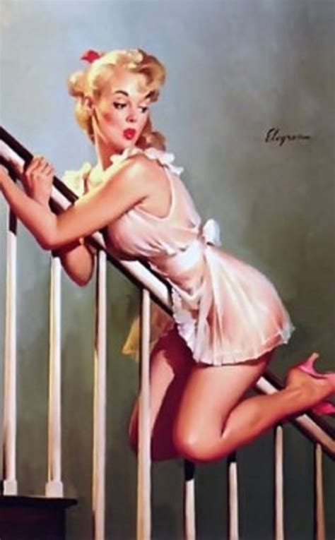 Gil Elvgren Pin Up Girl Art Print X Painting Reference Etsy