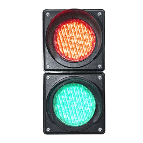 100mm Red And Green Led Traffic Light With Pc Housing