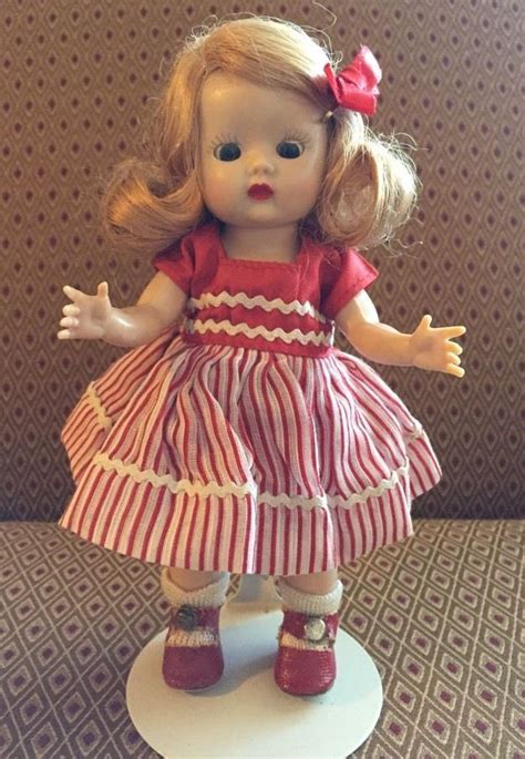 Beautiful Strung 1953 Nancy Ann Muffie Doll Dolls Ann Doll Vintage