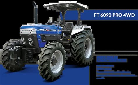 Tractor Farmtrac Ft 6090 Pro 4wd 90 Hp Nuevo Agrofy