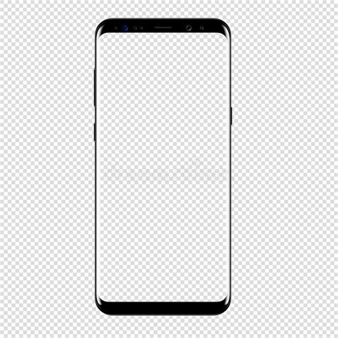 Smart Phone Vector Drawing Transparent Background Smartphone Vector