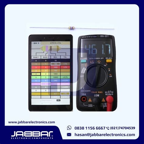 Jual Resistor 470 Ohm 1 6w 5persen Dip Di Lapak Jabbar Electronics