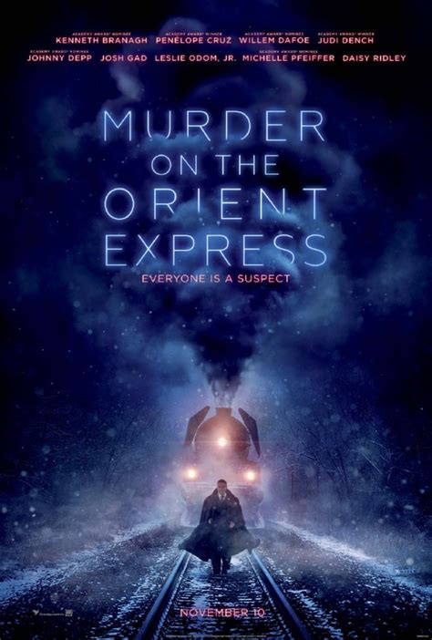 Then poirot catches them whispering on the train platform and acting. New Review: Murder on the Orient Express (2017) | ReelRundown